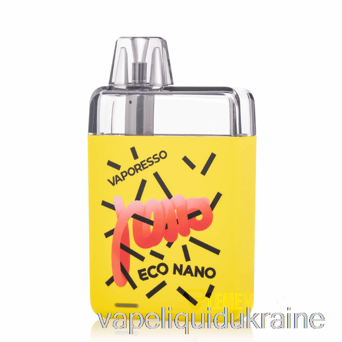 Vape Liquid Ukraine Vaporesso ECO NANO Pod System Summer Yellow